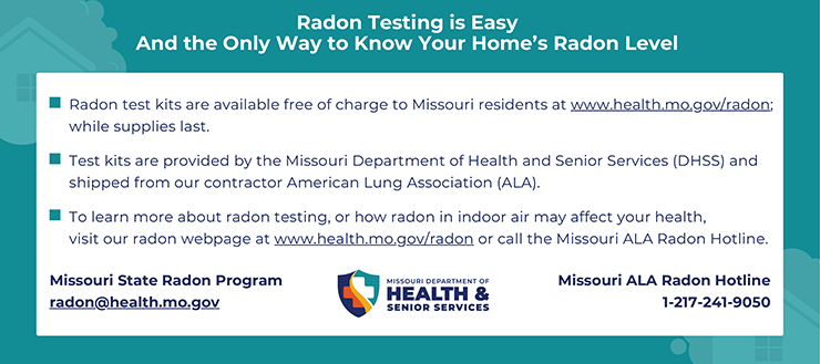 Radon Testing is Easy
